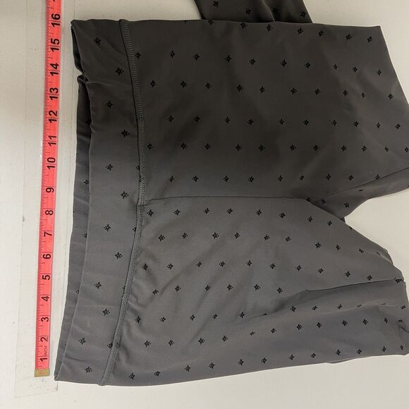 Pendleton XL Grey Patterned Legging Pants Pull-On Skinny Stretch High Rise - Picture 8 of 11